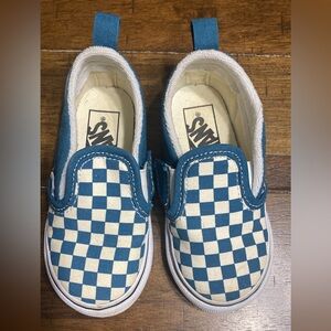 Vans toddler canvas shoes size 6.5